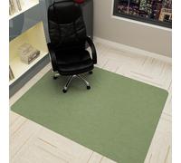 Tapis de protection rectangulaire pour chaise de bureau - Protection de sol dur antidérapant pour sols en bois franc - Tapis de chaise roulant de jeu multifonction pour la maison, le bureau et l'étude
