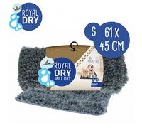Tapis Anti-Taches pour Chien Royal Dry S - 61 x 45 cm - Microfibre Chenille Ultra absorbante - Absorbe la saleté comme Une éponge