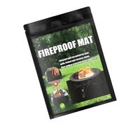 Tapis de protection surdimensionné résistant à l'huile pour barbecue pour le camping et l'utilisation dans le jardin