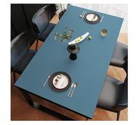 Tapis de Protection Table en Simili Cuir, Nappe Anti Tache en Cuir, Imperméable, Antidérapante, Grande Taille Nappe de Table à Manger, Nappe pour Table Basse de Salon, Facile à Nettoyer(80×120cm,Light