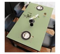 Tapis de Protection Table en Simili Cuir, Nappe Anti-Tache Imperméable et Antidérapante, Grande Taille pour Table à Manger et Basse de Salon, Facile à Nettoyer (80×120cm, Light)