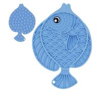 Tapis de puissance pour chien lente, tapis lent pour chat - oreiller lécher pour chiens à poisson | Jouets pour chiens pour chiens en toute sécurité avec