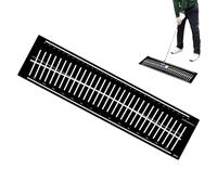 Tapis de Putting de Golf - Aide à l'exercice de Golf Pliable, Aide à l'entraînement en intérieur, Base antidérapante, Rangement Facile sur roulettes, Lignes de Guidage précises | pour Les