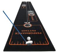 Tapis de putting d'intérieur, tapis de golf d'intérieur | Tapis d'exercice de golf enroulable Tapis d'entraînement | Outil d'entraînement de golf réutilisable pour l'intérieur et l'extérieur