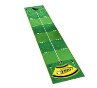 Tapis de putting vert, 4,8 x 2,4 m, tapis d'entraînement professionnel, base antidérapante, aide au sport intérieur et extérieur pour golfeurs, hommes, femmes, amélioration des compétences