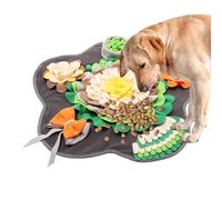 Tapis de puzzle pour chien - Tapis d'alimentation interactif, tapis de stimulation cérébrale lente | Tapis d'entraînement portable pour chiens, couverture de jeu, jouet de travail nasal pour les