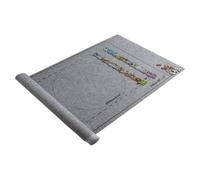 Tapis de puzzle Rolling - Tapis de rangement | 26 x 46 pouces Mat Jigsaw Roll Up Portable Saver Pad jusqu'à 1500