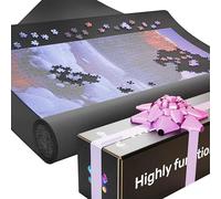 Tapis de Puzzle Rouleau 3000 Pièces - 90 X 150 cm - Enroulé en Secondes - Accessoire pour Puzzles - Puzzlup Tapis de Rangement pour Puzzles - Emballage Cadeau