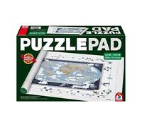 Schmidt-Spiele Tapis à rouler pour puzzles 500–6000 pièces 155 x 113,5 cm Vert/Blanc