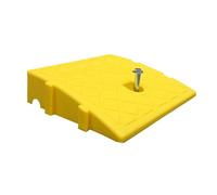 Tapis de Rampe d'escalier Portable en PVC, à Clipser, Conception Multi-Sections, Convient à Une Utilisation intérieure et extérieure, antidérapant et résistant à l'usure.(Yellow,25 * 27 * 13cm)