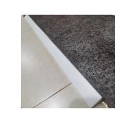 Tapis de rampe, rampe de seuil, rampe de porte, bande de rampe antidérapante, for robot balayeur, salle de bain, salon(Milk,50x5x2.5cm)