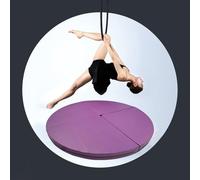 Tapis de réception en métal pour cerceau de lyra, tapis de sécurité épais pour anneau de yoga aérien/danse sur pole dance, tapis pliable pour barre de fitness et strip-tease pour adultes et enfan