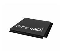 Tapis de réception gym Fit & Rack Noir 1x1 m