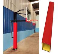 Tapis de rechange en mousse pour bâton de basket-ball, protection extérieure à quatre côtés de 1,8 m, rembourrage réutilisable toutes saisons pour garage et sous-sol