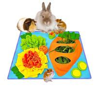 Tapis de recherche de foin interactif pour lapin, cochon d'Inde, chinchillas, hamster, furet, petits animaux