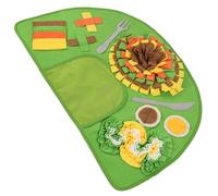 Tapis de recherche de nourriture, casse-tête d'alimentation lente pour chien, d'alimentation interactifs, tapis d'enrichissement de léchage, fournitures pour animaux de compagnie pour petits