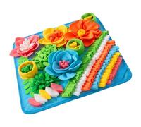 Tapis de recherche de nourriture pour chien | Jouets de stimulation mentale pour chiot - Tapis de recherche pour le dressage des animaux de compagnie et une alimentation lente - Jouets anti-stress