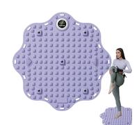 Tapis de réflexologie plantaire intelligent de comptage pour stimulation plantaire - Tapis relaxant - Pour les sportifs âgés, les coureurs, les professionnels, les voyageurs, la maison, le bureau, la