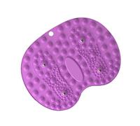 Tapis de réflexologie plantaire, tapis de point de pression du pied, masseur des pieds avec avec aimants, tapis de massage de sol en forme de pied épaissi à double couche pour homme