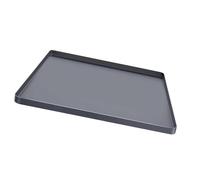 Tapis de Réfrigérateur Antidérapant Haut de Bord Surélevé, Mini Réfrigérateur de Sol, 68.6 X 68.6 X 2cm, Tapis Doux Sous Le Réfrigérateur, Tapis Protection de Sol Lavable Sous La Machine à Laver, Gris