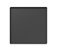 Tapis de réfrigérateur en silicone avec bords surélevés, protection de sol antidérapante pour mini réfrigérateur, machine à laver, pots de fleurs et kit (noir B)