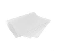 Tapis de réfrigérateur pour étagères lavables pour éviter les déversements et les saletés (blanc transparent)
