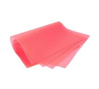Tapis de réfrigérateur pour étagères lavables pour éviter les déversements et les saletés (rose transparent)