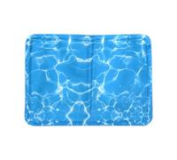 Tapis de refroidissement, couverture de refroidissement pour chien | Souffle of the Soft Pet Hot Drie absorbe sans effort la chaleur du corps de votre ami avec fourrure et lib