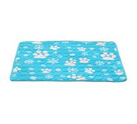 Tapis de Refroidissement de Chien - Folie en Soie de Glace pour Animaux de Compagnie Lavable