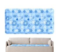 Tapis de refroidissement de lit | Système de refroidissement de lit en gel, housse de protection respirante, pliable et lavable en machine pour camping-car, canapé, dortoir, camping, maison
