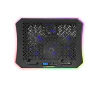 Esperanza Système de refroidissement pour ordinateurs portables GALERNE 19" 2100 tr/min Noir