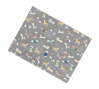 Tapis de refroidissement pour animal de compagnie - Tapis de refroidissement en soie glacée lavable et imperméable pour niche intérieure ou extérieure pour terrasse, voyages, camping, jardin, plage