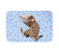 Tapis De Refroidissement Pour Animaux De Compagnie | 27,5 Cm Mat De Chat Imperméable | Tampon D'auto-refroidissement Pour Les Chats | Tampon De Couchage À Glace En Soie À Glace Pour Le Chenil Ou La Vo