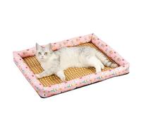 Tapis De Refroidissement Pour Animaux De Compagnie - 40x30x7cm Témoire Chaude Cat Refroidissement PAD LIT | Meubles Pour Animaux De Compagnie Lavables Portables | Porter Des Fournitures De Petits Anim