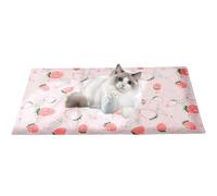 Tapis de refroidissement pour chat | Couverture rafraîchissante portable et lavable pour animaux de compagnie - Literie portable avec flux d'air amélioré pour le repos à l'intérieur de la maison et le