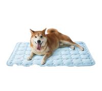 Tapis de refroidissement pour chien, 88,9 x 58,4 cm, antidérapant, épais et durable pour chiens de petite, moyenne et grande taille, portable, lavable en machine, tapis de couchage rafraîchissant pour