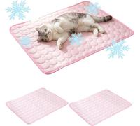 Tapis de refroidissement pour chien et chat - Pas besoin de réfrigérer ou de congeler - Pour intérieur et extérieur - 75 x 100 cm