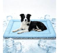 Tapis de refroidissement pour chien-lit pliable pour animaux de compagnie,