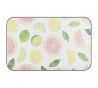 Tapis de refroidissement pour chien Rose Summer Lemon Summer 96,5 x 58,4 cm Tapis de refroidissement pour lapins d'extérieur imperméable Mantas Frías Para perros M