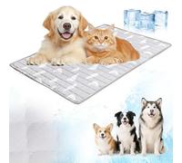 Tapis de refroidissement pour chien, tapis de refroidissement pour chiens, tapis rafraîchissant non toxique pour chiens, tapis frais en gel pour chats