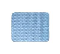 Tapis de Refroidissement pour Chiens Été Respirant Lavable Doux | Tapis Rafraîchissant Chien Chat Lit Couchage Pour Chiot Caisse Niche Maison, Sol, Canapé, Foyer, Appartement,