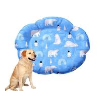 Tapis de refroidissement pour chiens, tapis de refroidissement pour chiens,Chill pour animaux de compagnie | Gel de sommeil pour chien auto-refroidissement portable pour extérieur intérieur pour petit