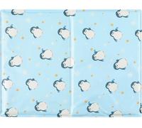 Tapis de refroidissement pour chiens, tapis de refroidissement résistant pour animaux domestiques, gel non toxique, coussin auto-refroidissant, idéal pour les chiens et les chats en été chaud (45x60cm