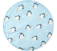Tapis de refroidissement pour chiens, tapis de refroidissement résistant pour animaux domestiques, gel non toxique, coussin auto-refroidissant, idéal pour les chiens et les chats en été chaud (50x50cm