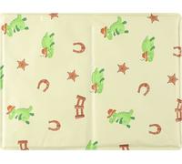 Tapis de refroidissement pour chiens, tapis de refroidissement résistant pour animaux domestiques, gel non toxique, coussin auto-refroidissant, idéal pour les chiens et les chats en été chaud (45x60cm