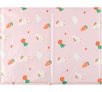 Tapis de refroidissement pour chiens, tapis de refroidissement résistant pour animaux domestiques, gel non toxique, coussin auto-refroidissant, idéal pour chiens chats en été chaud (45x60cm,lapin)
