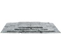 Tapis de refroidissement Soft 50 × 40 cm gris