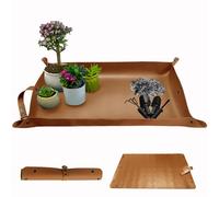 Tapis de rempotage de plantes, tapis de transplantation de plantes grasses, tapis de rempotage d'intérieur pour changer le sol et l'arrosage, tapis de jardinage portable pour transplantation et