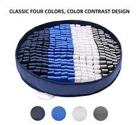 Tapis de Reniflage pour Chiens 50x50cm, Tissu Oxford Imperméable et Feutre, Rouge Bleu Café - Anti - Morsure, Antidérapant avec Ventouses, Jeu d'Enrichissement Mental et Réductio