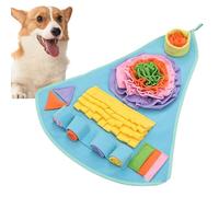 Tapis de reniflage pour chiens, design vaisseau spatial, jouet éducatif pour cacher la nourriture, tapis à renifler pour chiot, alimentation lente, empêche l'étouffement, antidérapant, idéal pour le